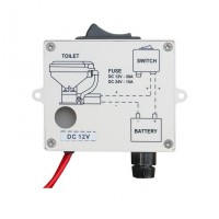 PRODUCT IMAGE: Switch Box for toilet with Rocker Switch