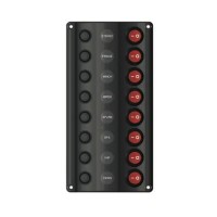 PRODUCT IMAGE: SWITCH PANEL 8G AAA 12V